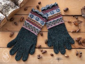 Fair Isle handschoenen breien van Durable garen