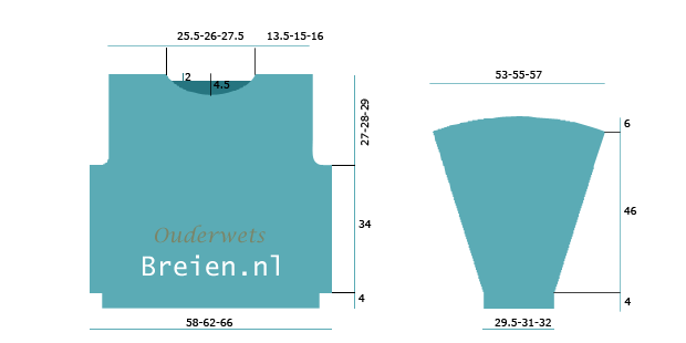 Breipatroon Linnen Herentrui