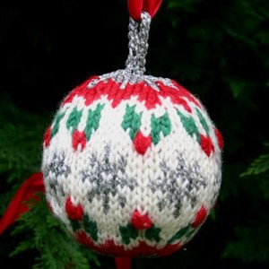 Kerstbal breien