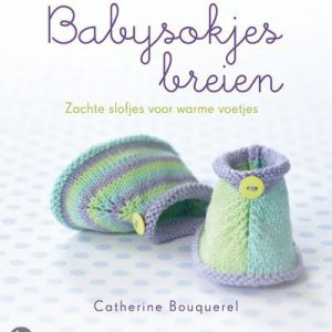 Babysokjes breien van Catherine Bouquerel