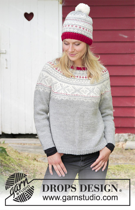 Toelating lichten Oplossen Noorse trui en muts breien - Ouderwets Breien