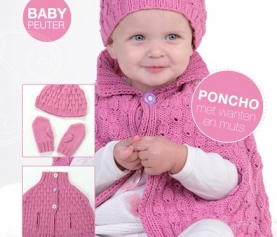 Scheepjeswol Poncho, muts en wantjes breien