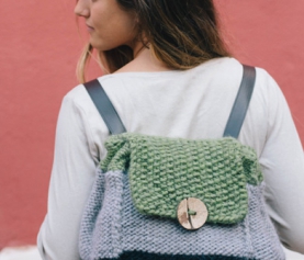 Vlotte hippe rugzak breien van Love Wool